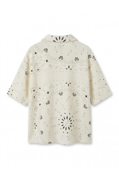 Madone - Chemise Bandana Blanche (2)