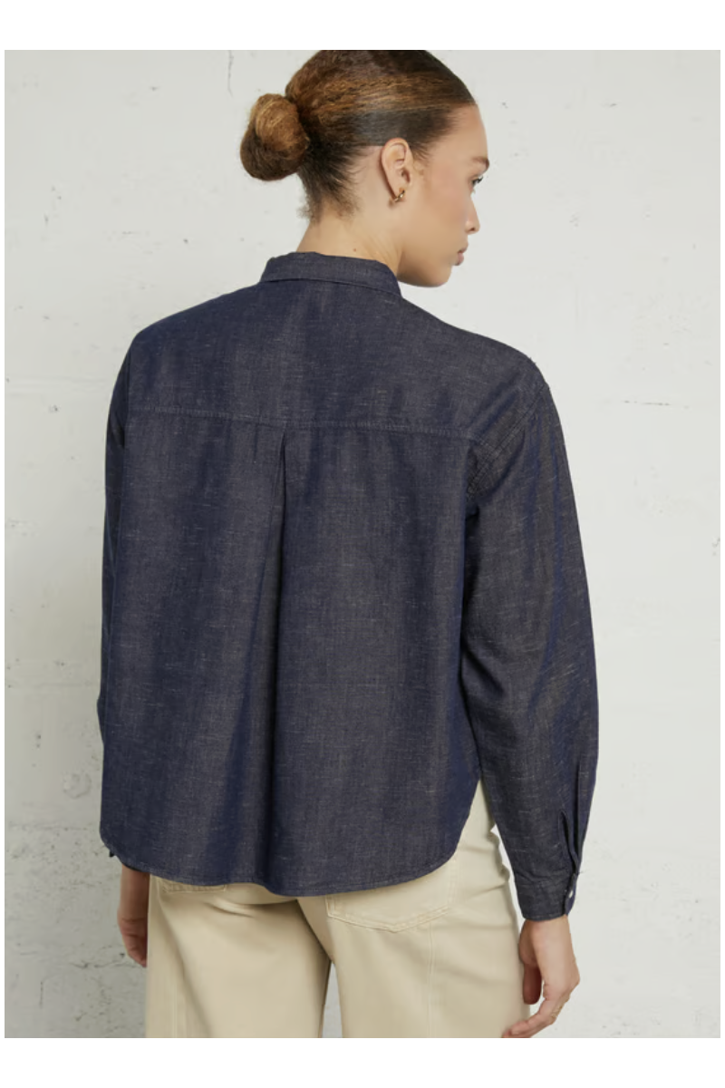 Jc Sophie - Blouse Plum Dark Denim
