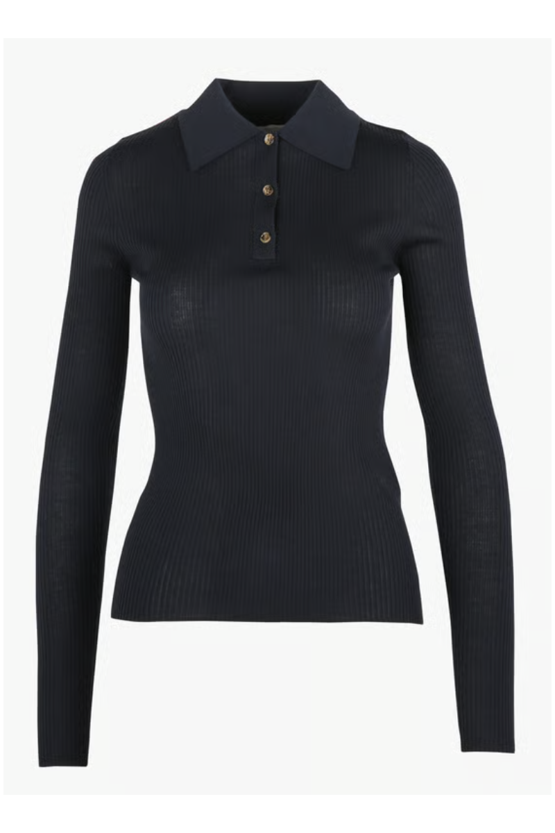 Jc Sophie - Top Côtelé Pisa Midnight Blue