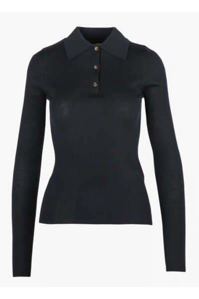 Jc Sophie - Top Côtelé Pisa Midnight Blue