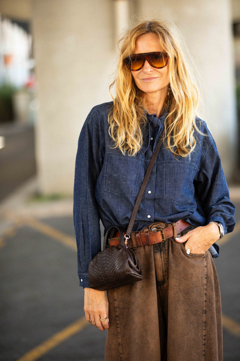 Jc Sophie - Blouse Plum Dark Denim