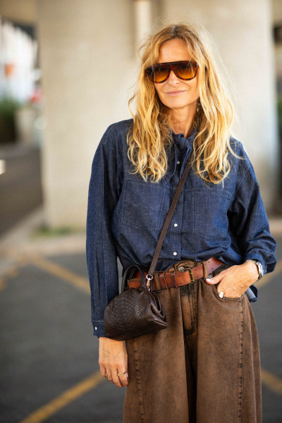 Jc Sophie - Blouse Plum Dark Denim