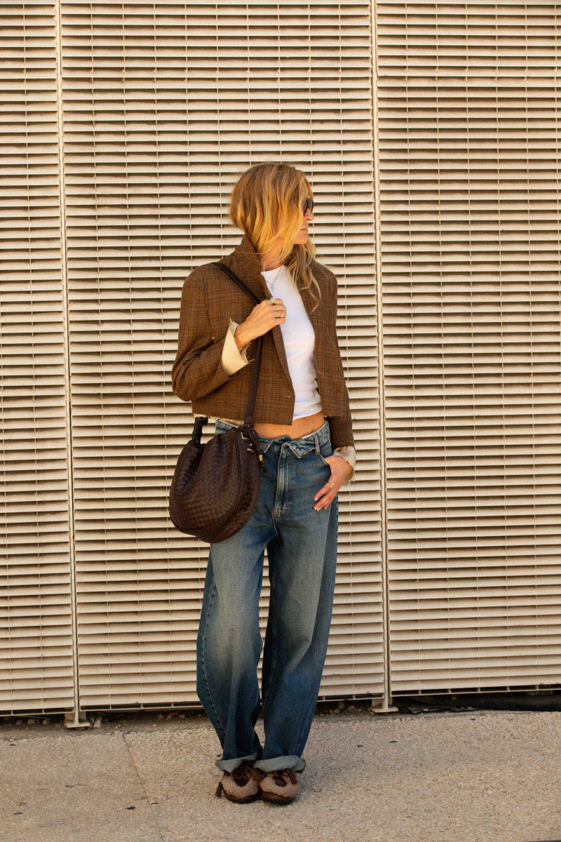 Sista Paris - Sac Moon Woven Brown