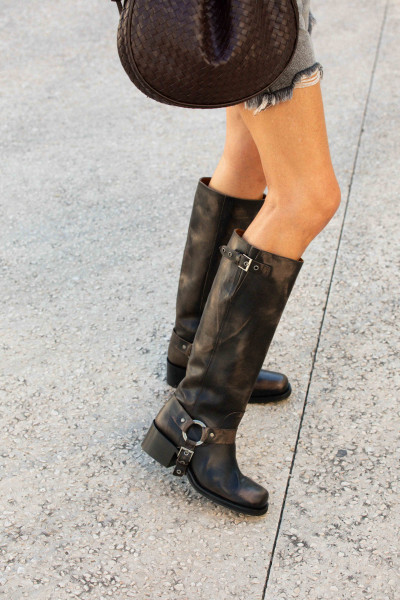 Toral - Bottes Ronnie Laura Dark Taupe