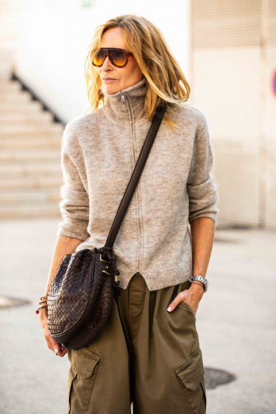 Jc Sophie - Cardigan Pine Mushroom Taupe