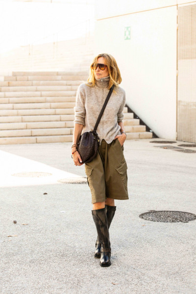 Jc Sophie - Cardigan Pine Mushroom Taupe