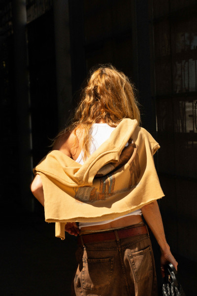 Newtone - Sweatshirt Porter Horse Camel