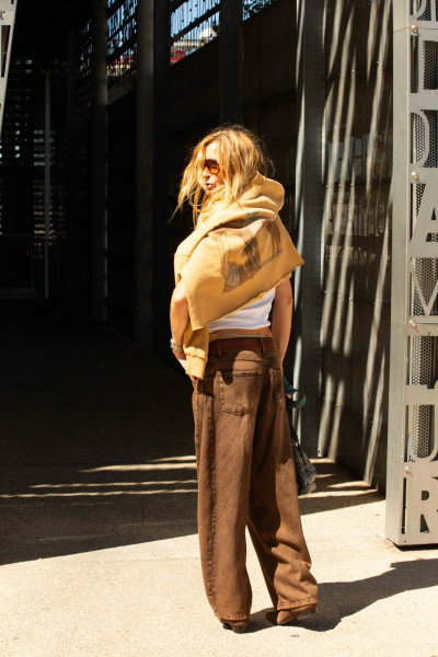 Newtone - Sweatshirt Porter Horse Camel