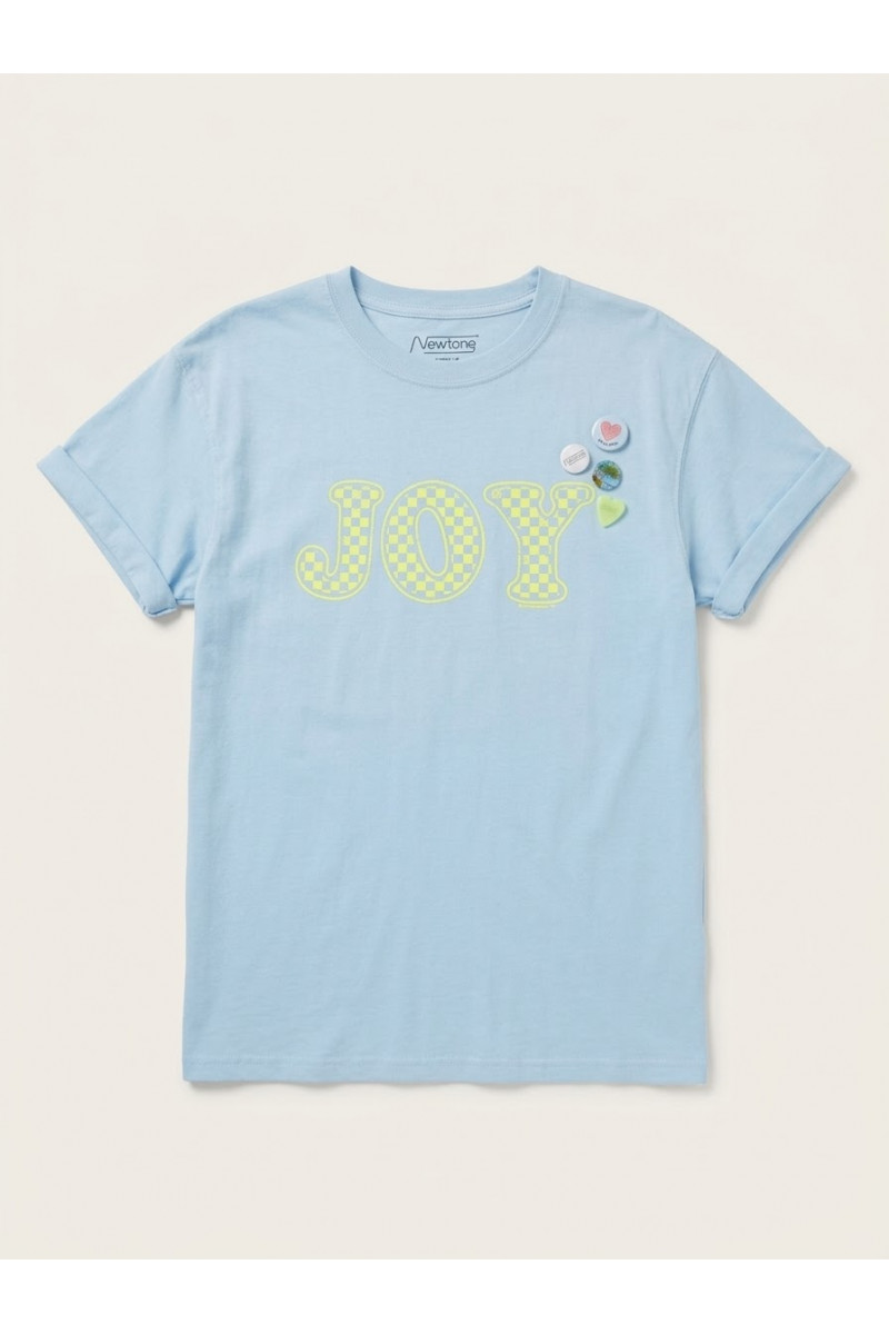  - Tshirt Trucker Joy Sky Blue