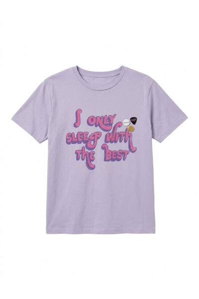  - Tshirt Trucker Sleep With The Best Purple