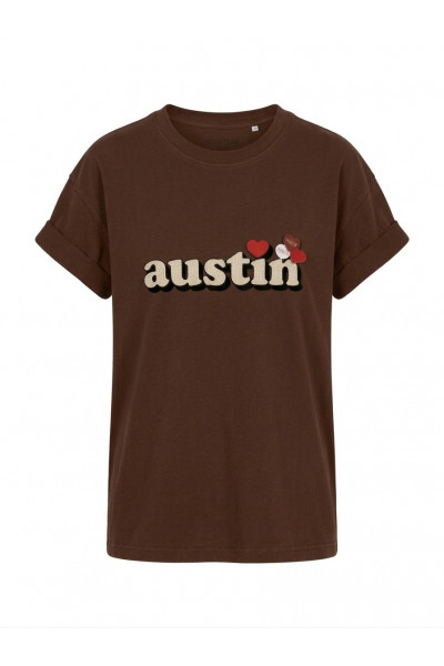Newtone - T-shirt Trucker City Austin Brown