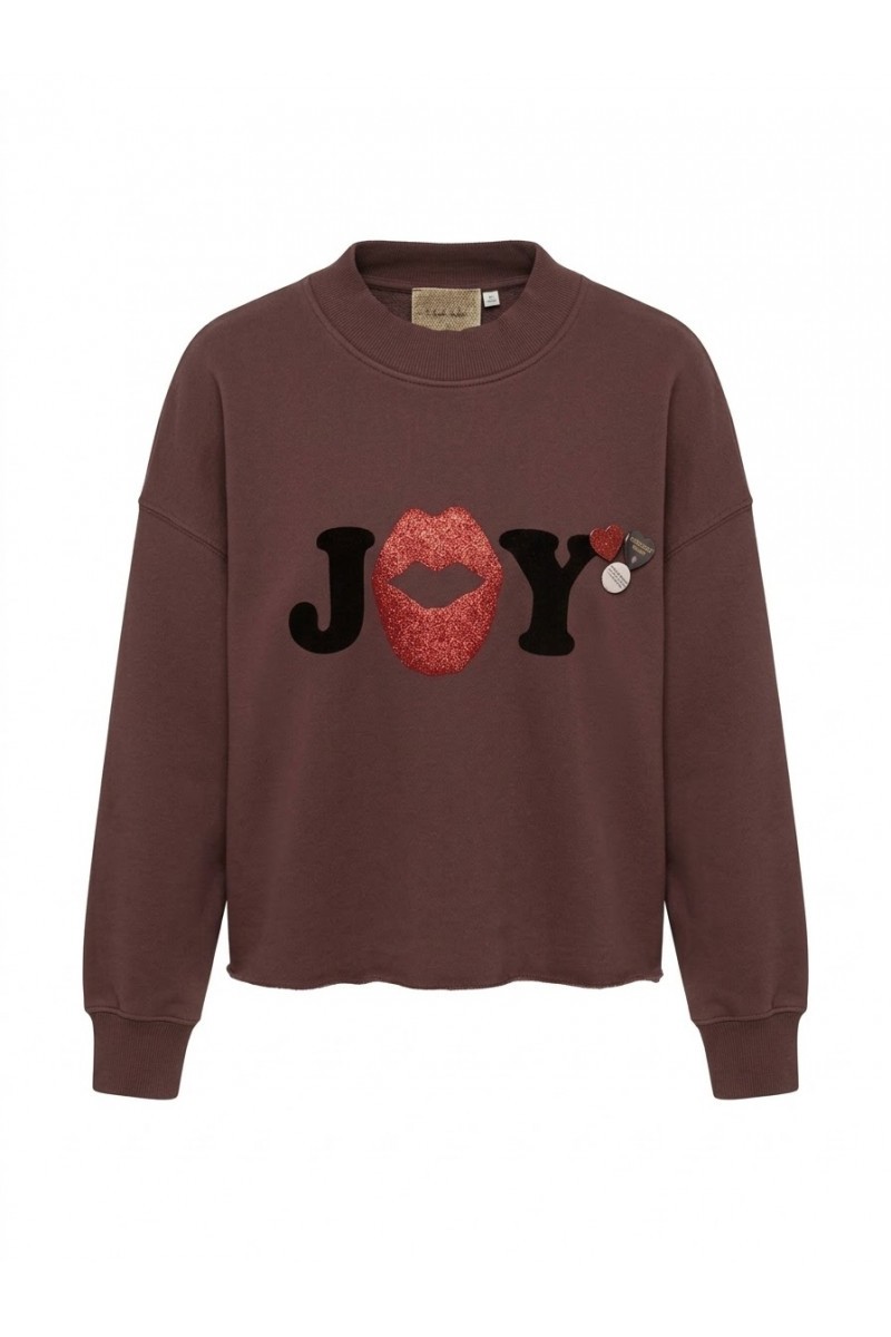 Newtone - Sweatshirt Porter Joy Wine