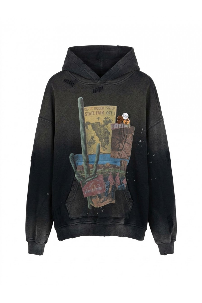 Newtone - Sweatshirt  Heritage Vintage Black