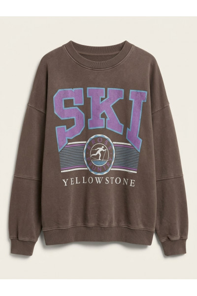 Newtone - Sweatshirt Roller Ski Brown