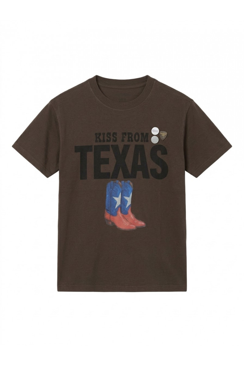 Newtone - T-shirt Trucker Tag Brown