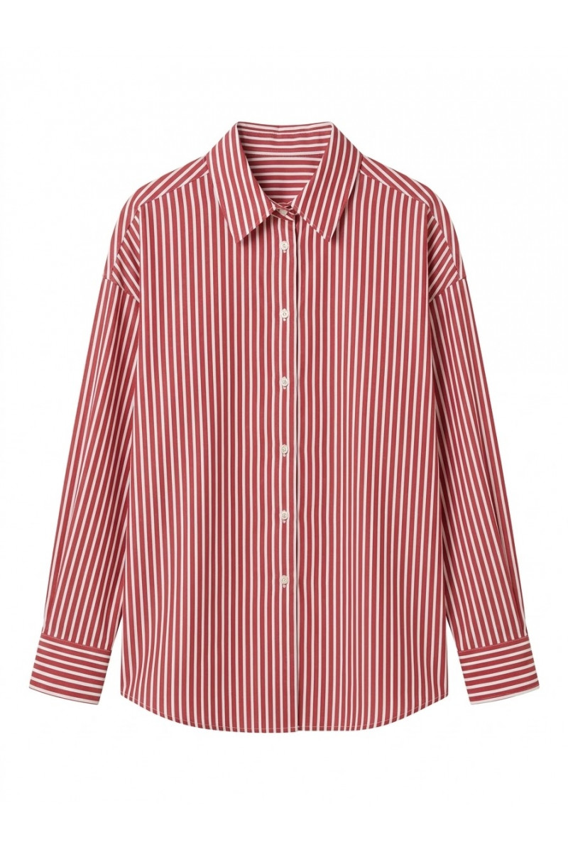 Jc Sophie - Chemise Rafa Red Stripes