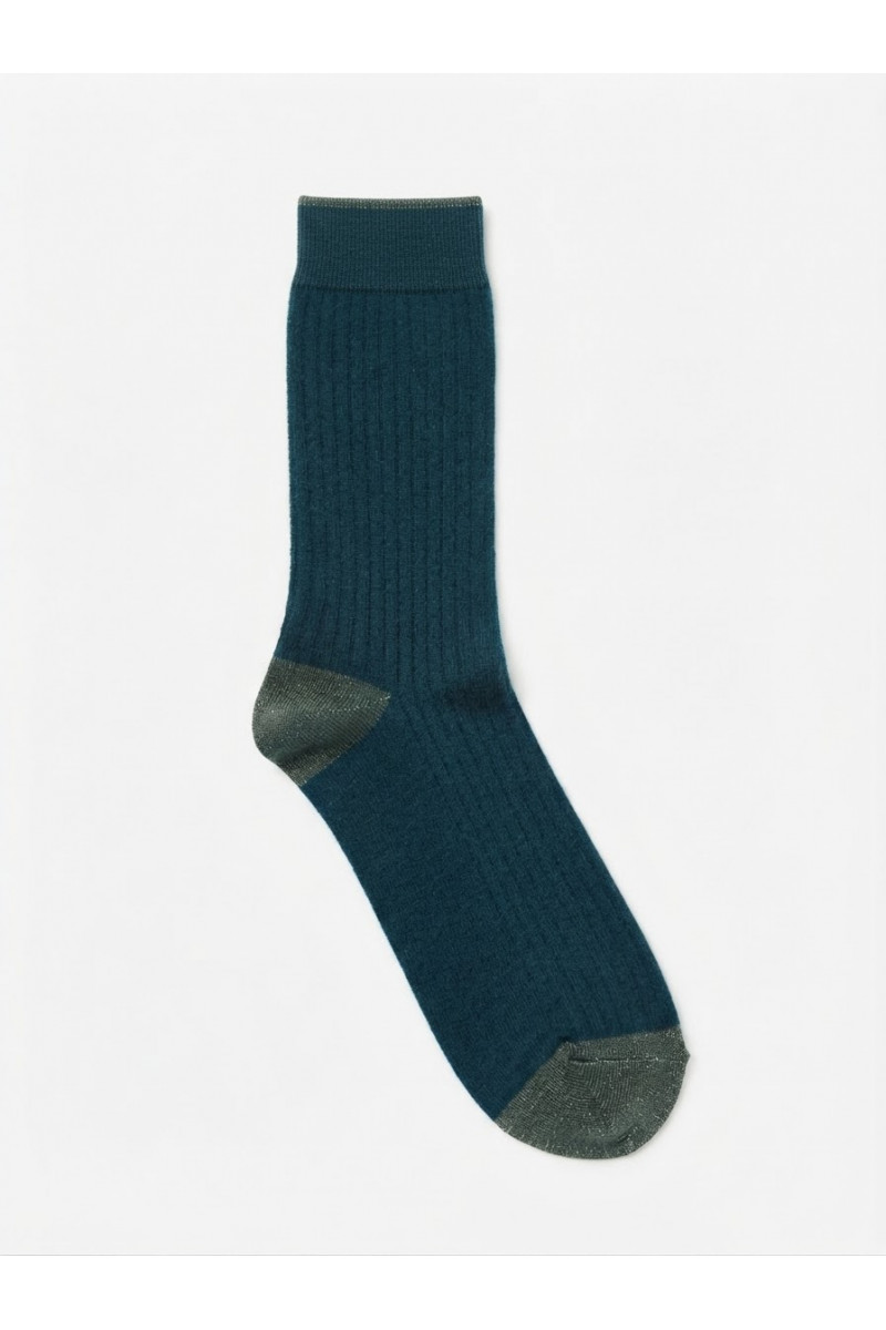ALTO MILANO - Chaussettes Susan bleu marine