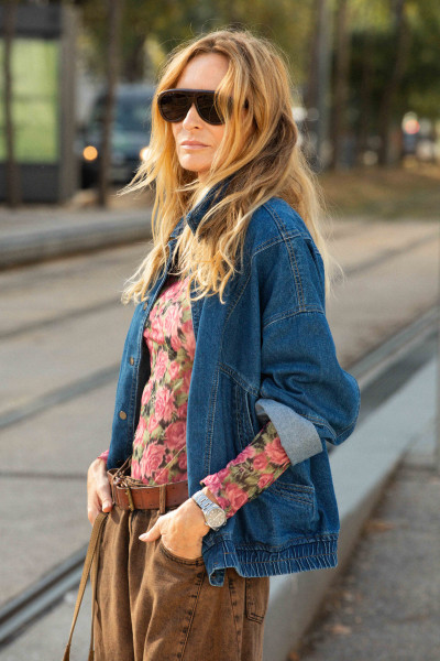 Madone - Veste Denim Retro
