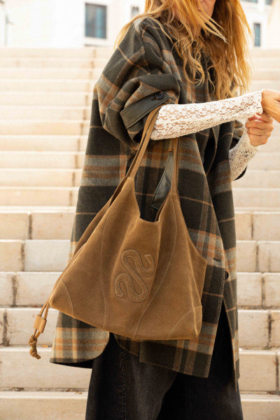 Sista Paris - Sac Positano Tabac Nubuck