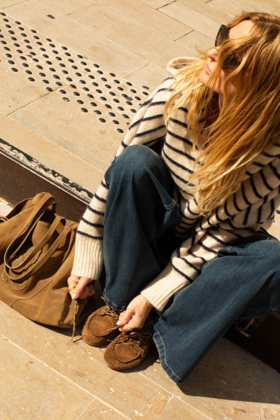 Toral - Mocassin Nahua Tabac