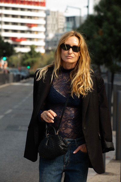 La Nouvelle - Body Jimmy Dentelle Navy Lace