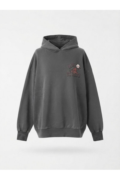 Newtone - Sweat Capuche Tigers Grey