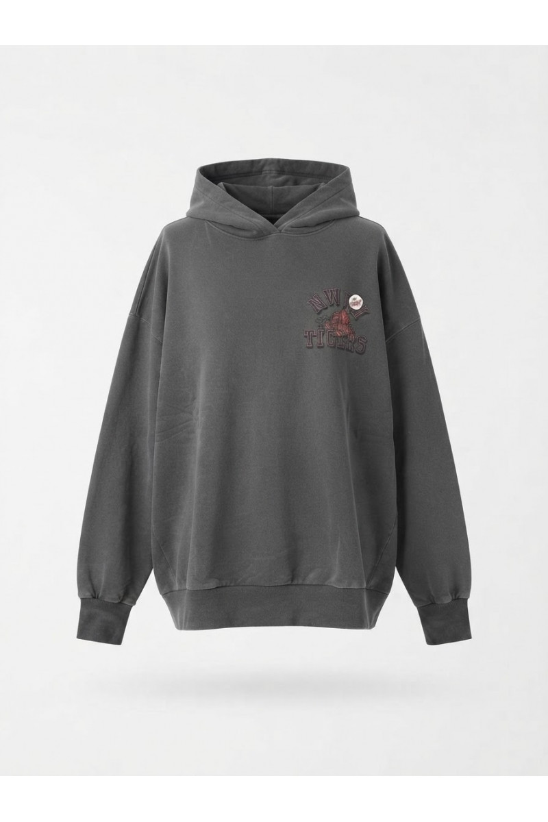 Newtone - Sweat Capuche Tigers Grey