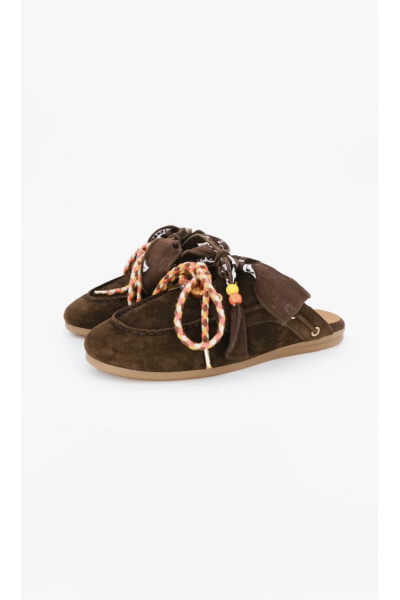 Toral - Mules Mocassin Kenan Mustang Marron