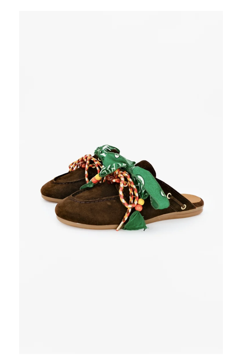 Toral - Mules Mocassin Kenan Mustang Marron