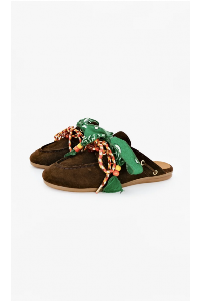 Toral - Mules Mocassin Kenan Mustang Marron