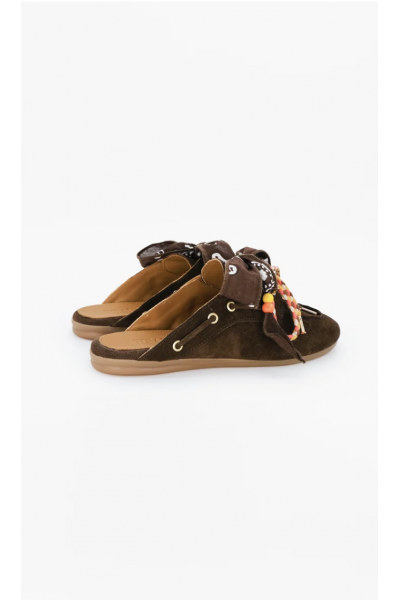 Toral - Mules Mocassin Kenan Mustang Marron