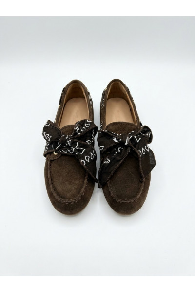 Toral - Mocassin Nahua Bandana Choco