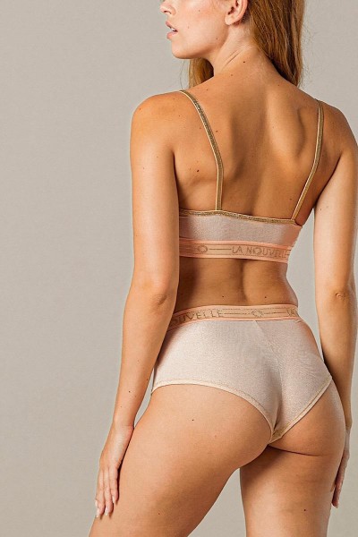 La Nouvelle - Shorty Judith Blush Lurex