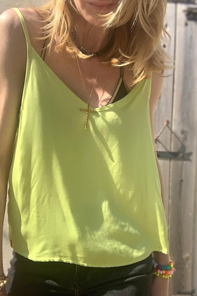 Maevy Mouvement Libre - Caraco Plume Anis