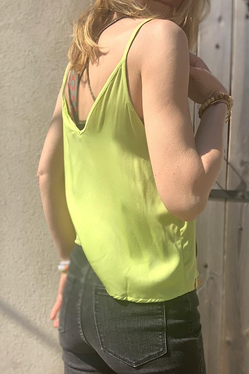 Maevy Mouvement Libre - Caraco Plume Anis