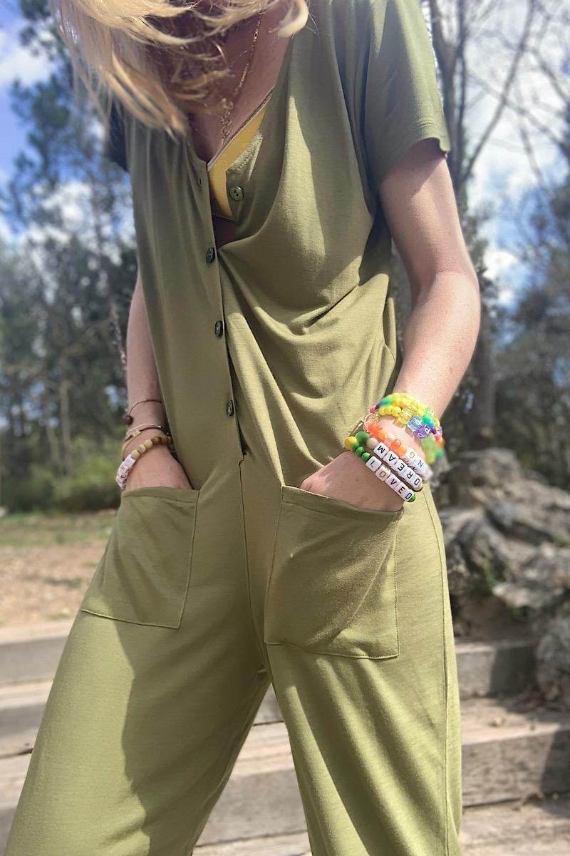 Maevy Mouvement Libre - Combinaison Zoé Kaki