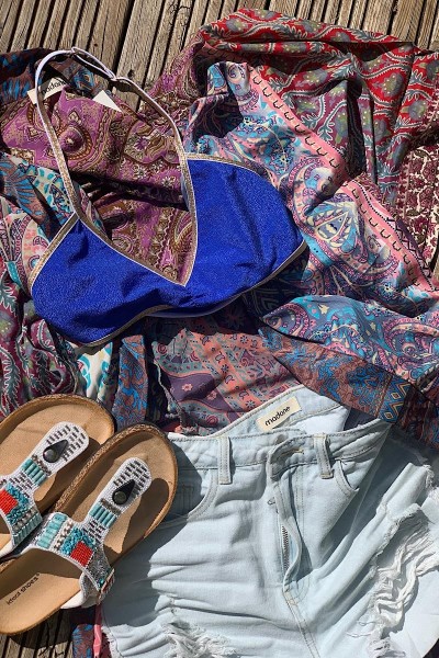 Madone - Sandales Hanna Perles White