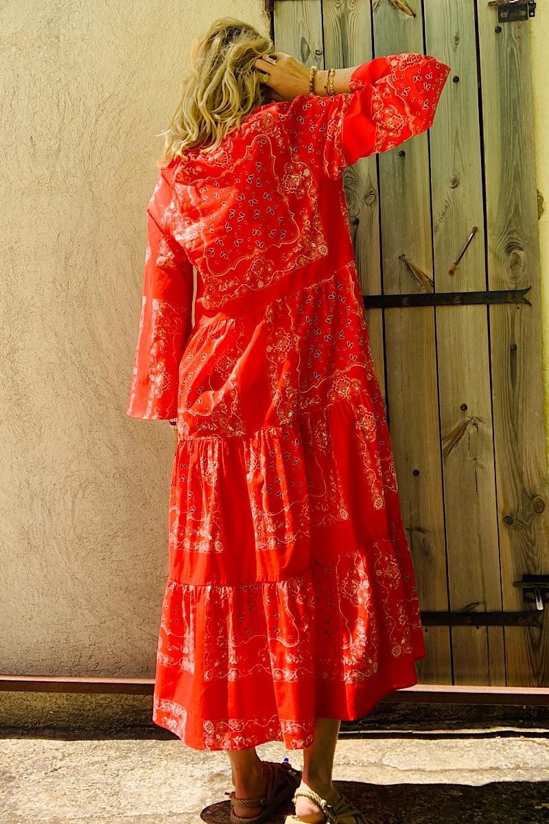 Agathe de la Fontaine X Madone - Robe Agathe Rouge