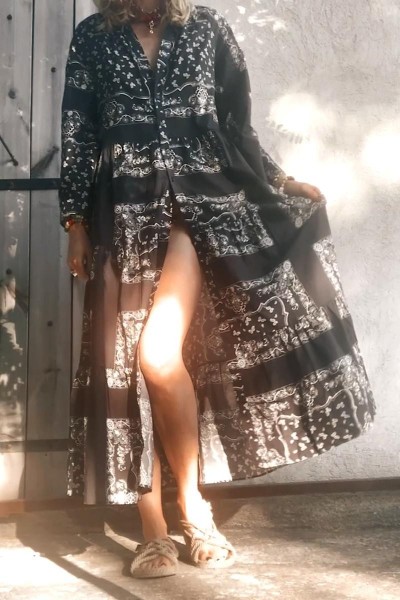 Agathe de la Fontaine X Madone - Robe Agathe Noir