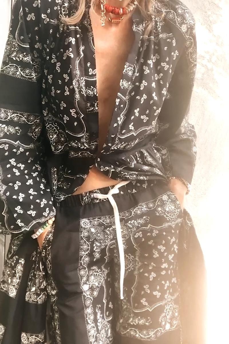 Agathe de la Fontaine X Madone - Robe Agathe Noir