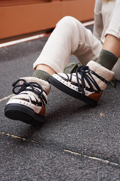 ALTO MILANO - ALTO MILANO Chaussettes Susan Short Nube