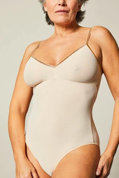 La Nouvelle - Body Bretelles Blush Lurex (2)