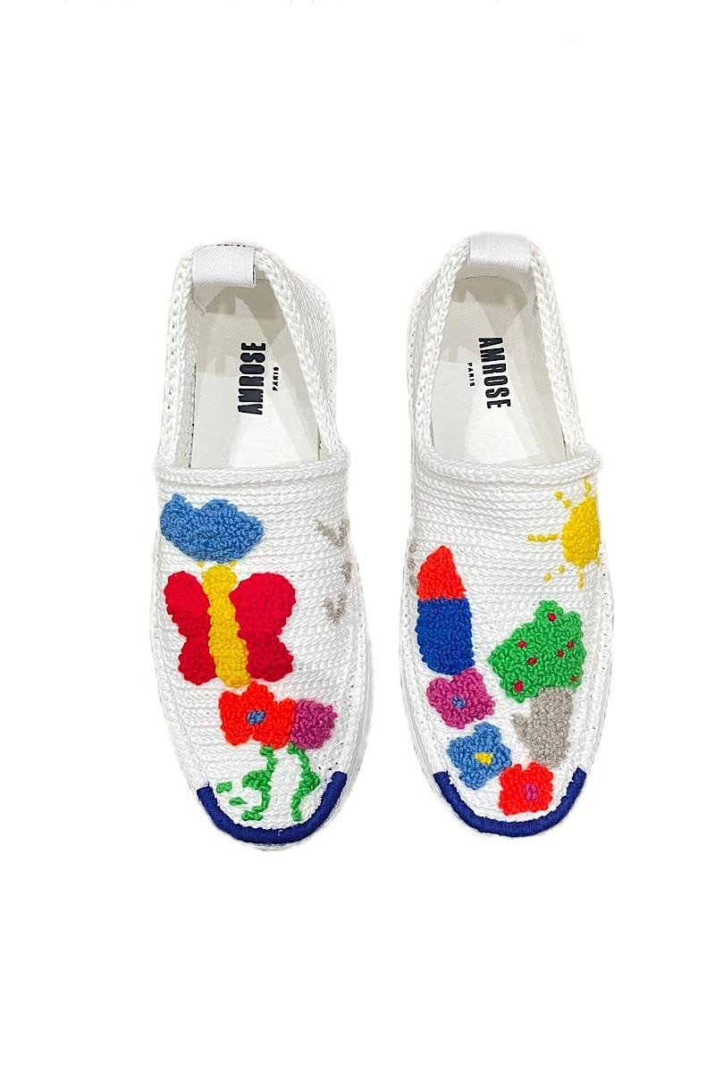 Amrose - Espadrille Fairytale Blanc