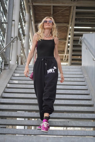 Newtone - Sweatpants  Denver Brand Black