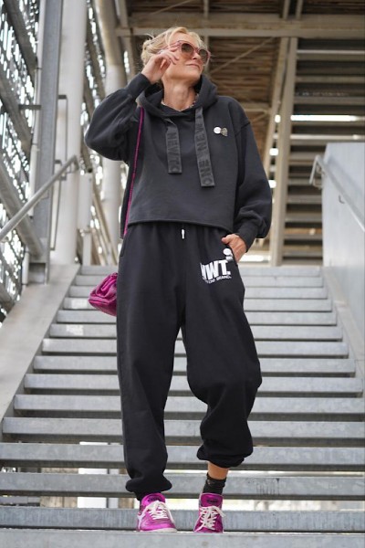 Newtone - Sweatpants  Denver Brand Black