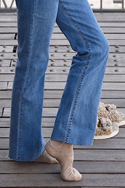 ALTO MILANO - Chaussettes Susan Donna Beige