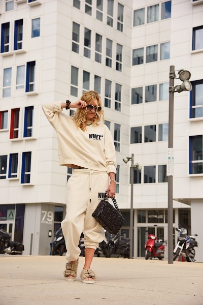 Newtone - Sweatpants Denver Brand Natural