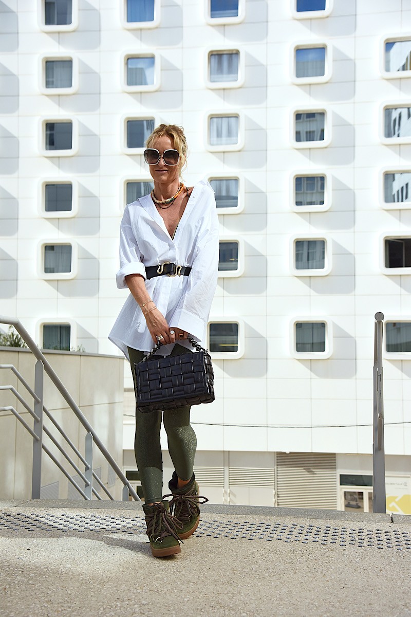 Madone - Robe Chemise Jane Blanc