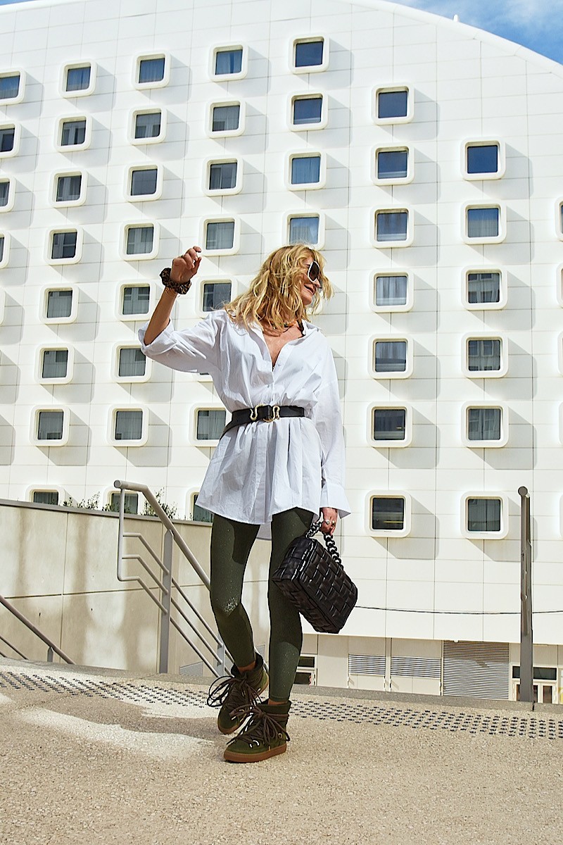 Madone - Robe Chemise Jane Blanc